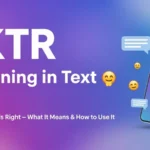 what does iktr mean in text
