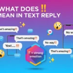 What Does !! Mean in Text?
