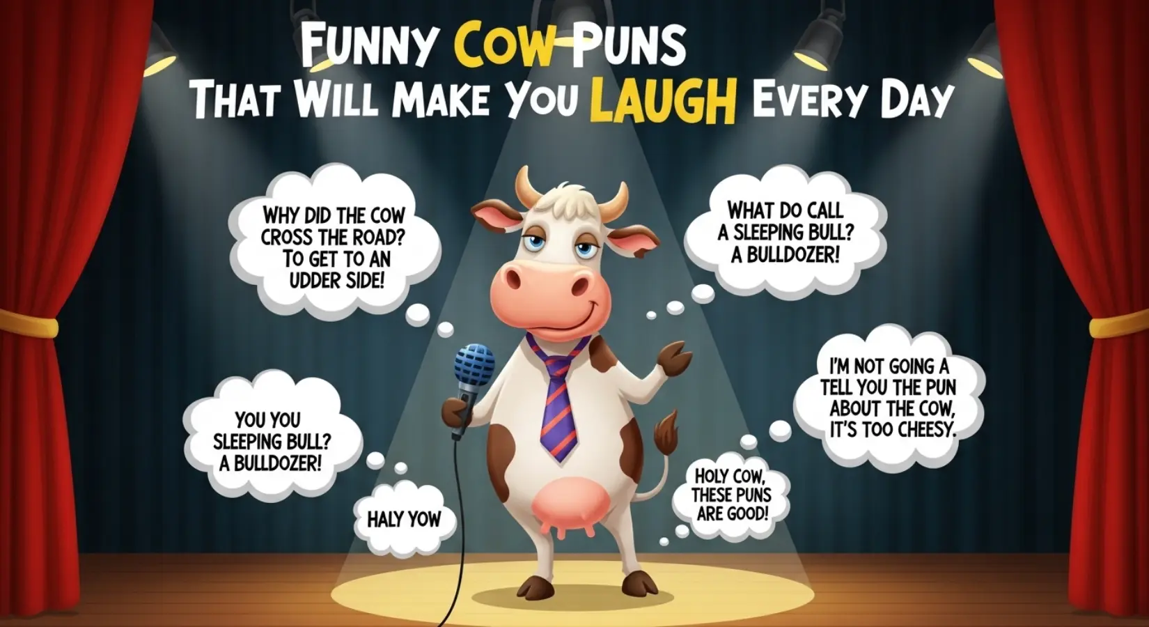 Funny Cow Puns