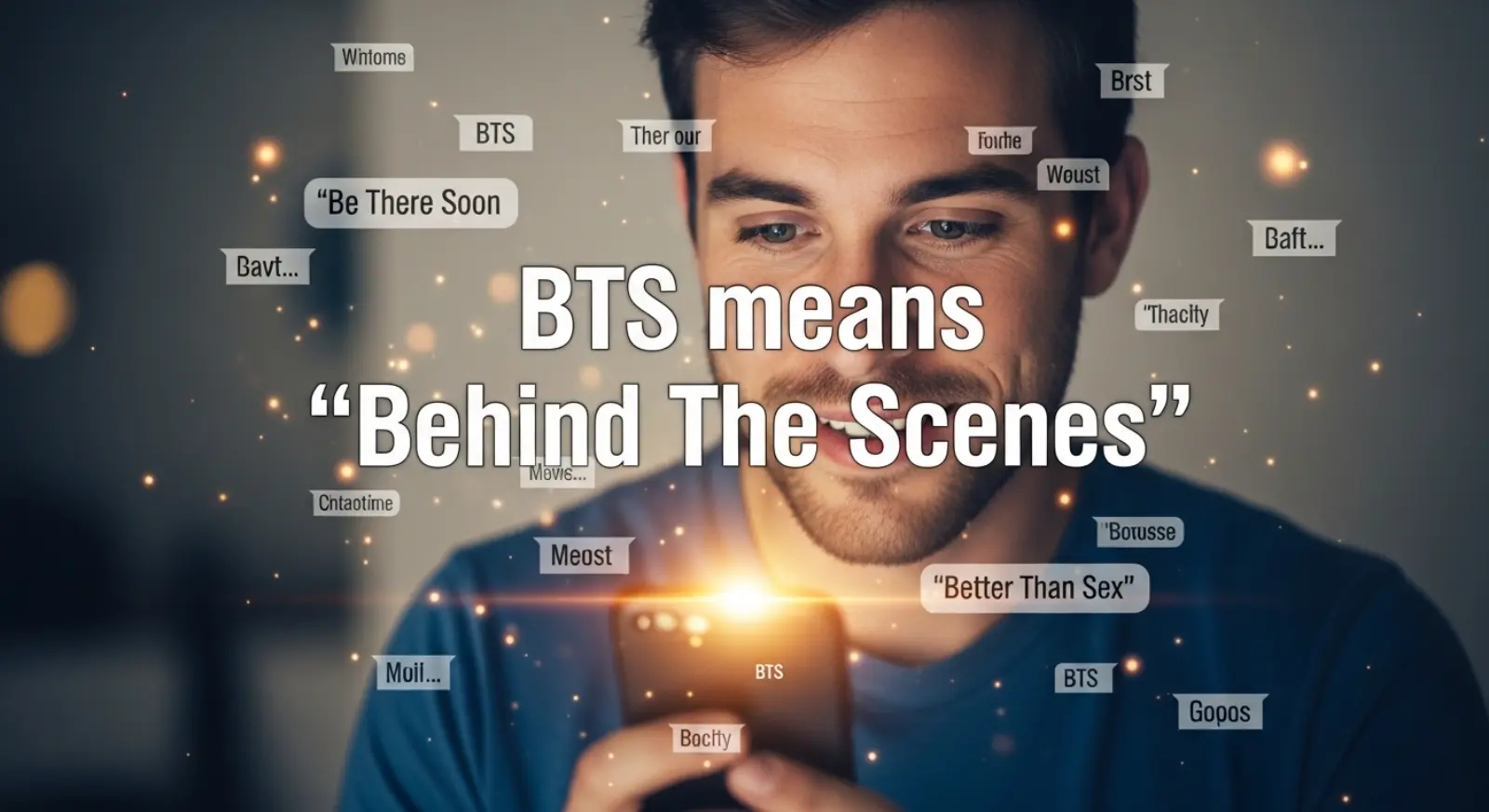 bts mean in text