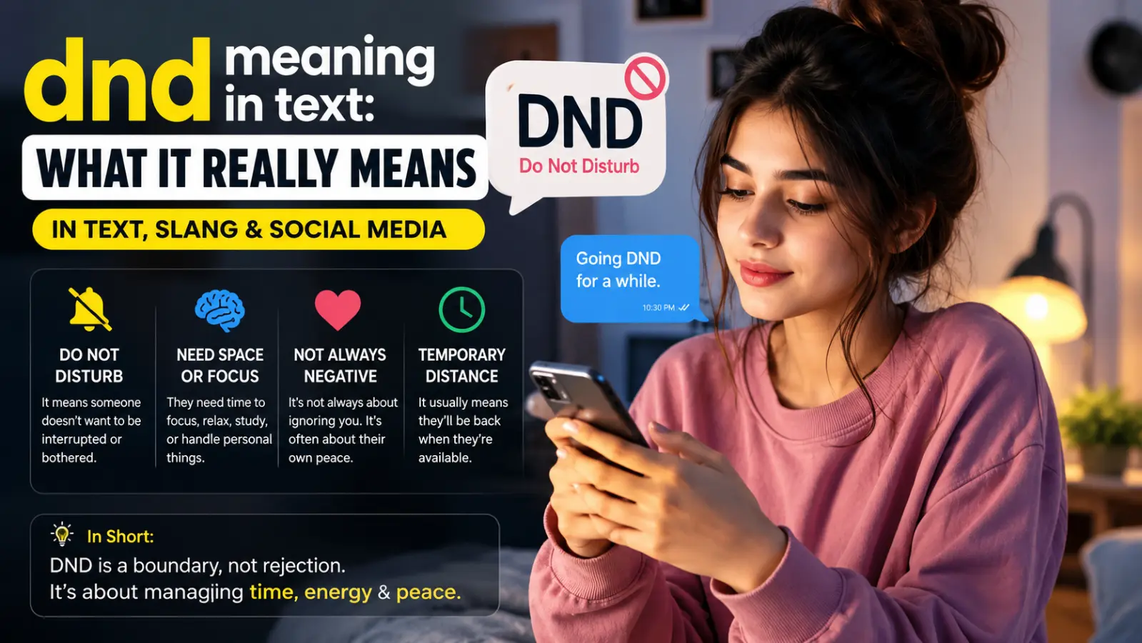 DND Meaning in Text
