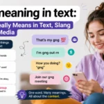GNG Meaning in Text
