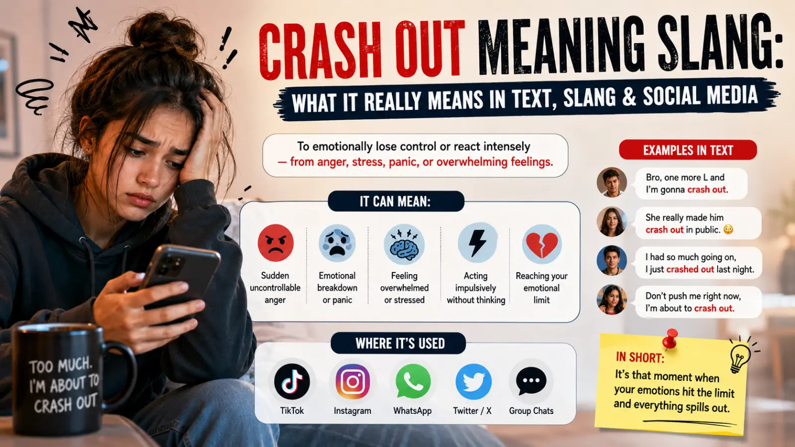 Crash Out Meaning Slang