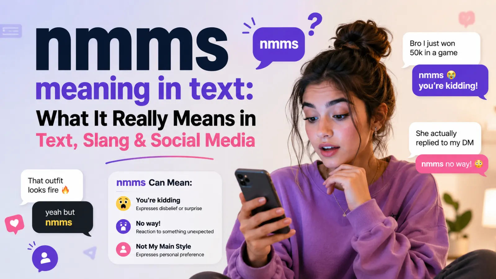 NMMS Meaning in Text