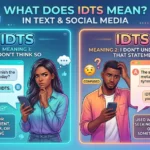 IDTS Meaning in Text
