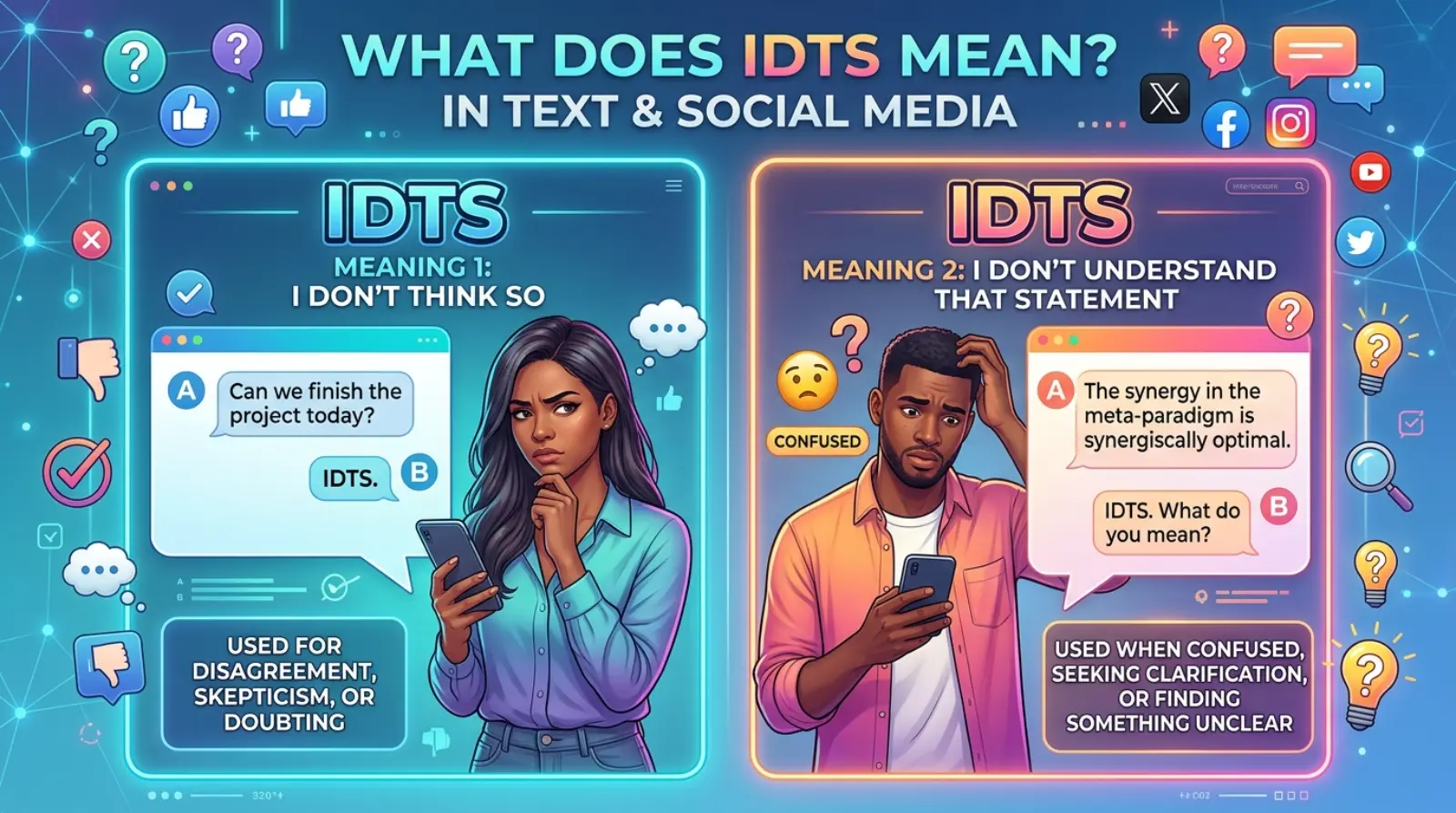 IDTS Meaning in Text