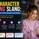 Main Character Meaning Slang