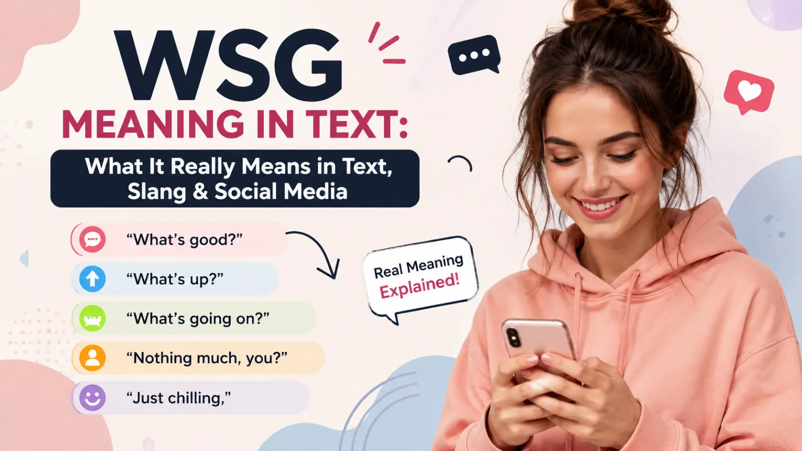 WSG Meaning in Text