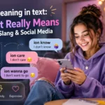 Ion Meaning in Text