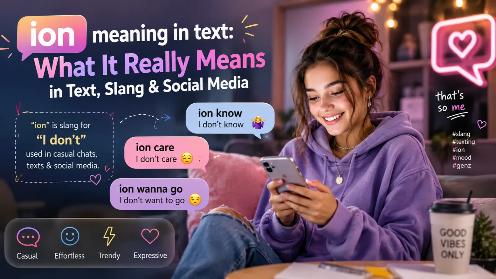 Ion Meaning in Text
