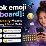 TikTok Emoji Keyboard