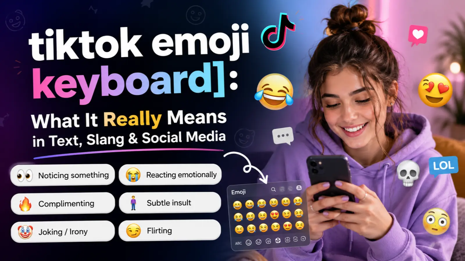 TikTok Emoji Keyboard