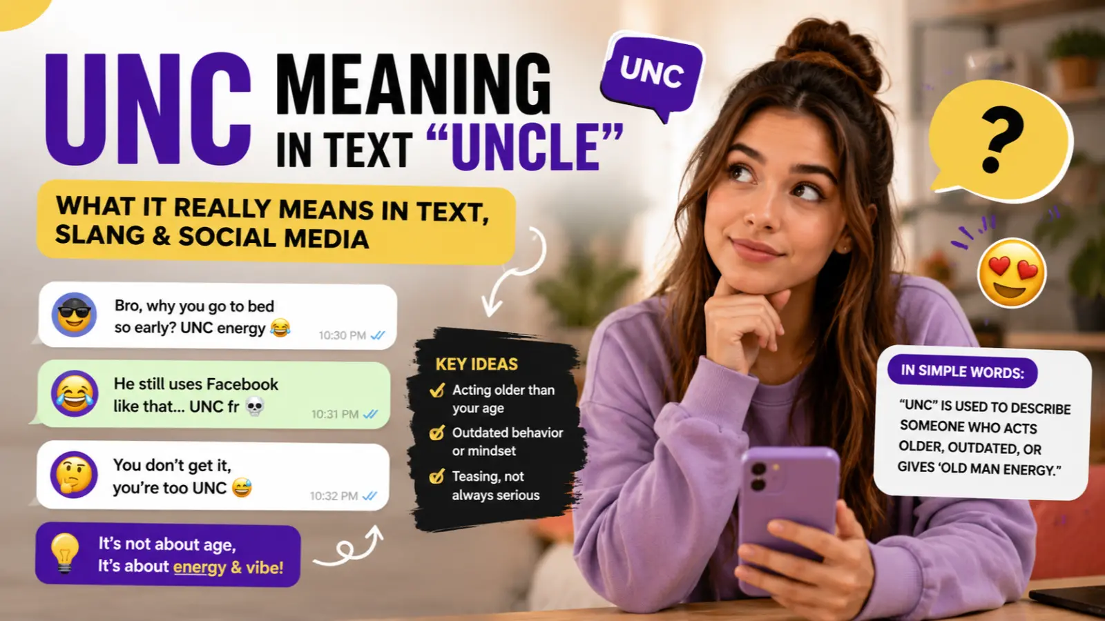 UNC Meaning in Text