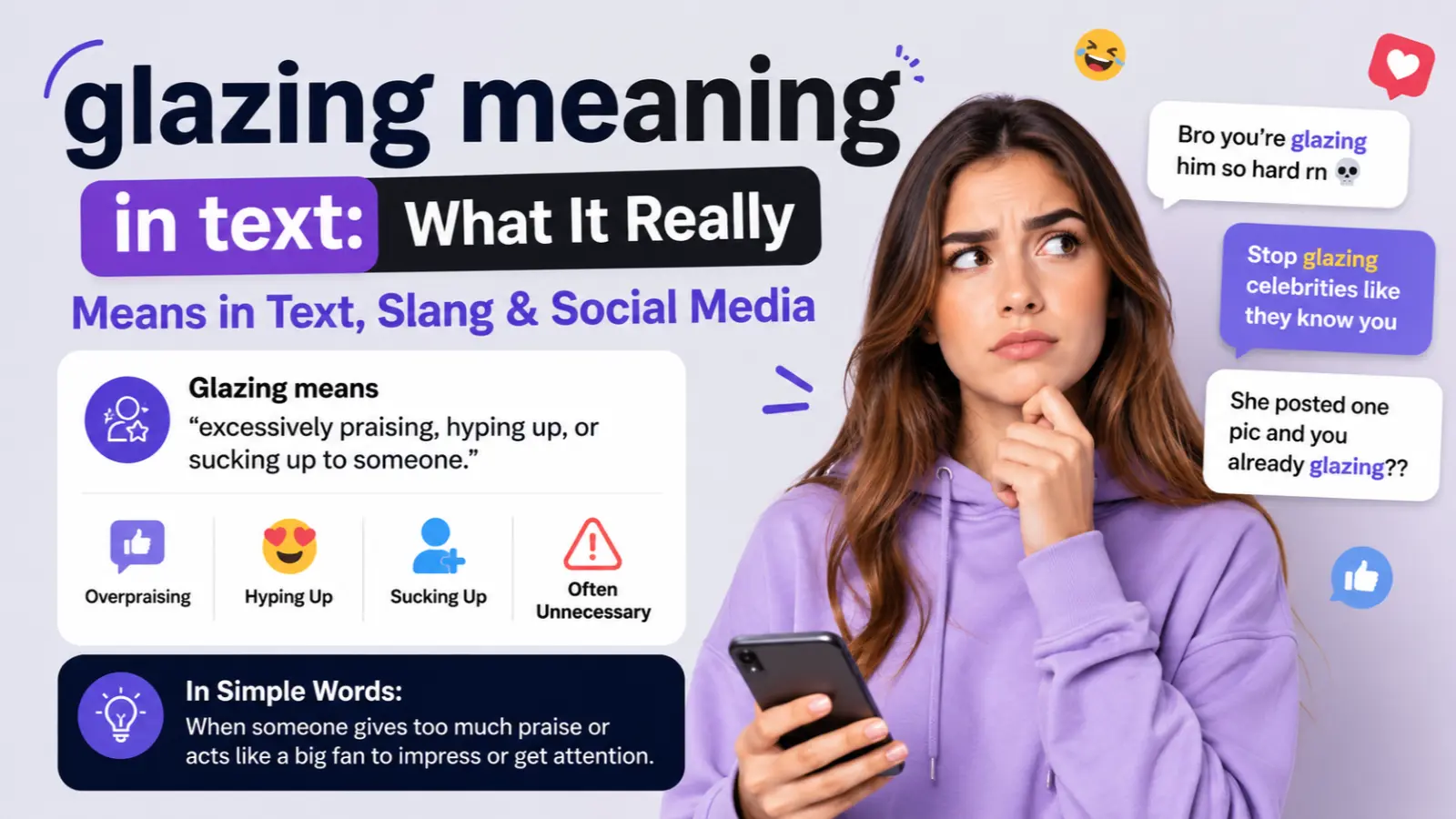 Glazing Meaning in Text
