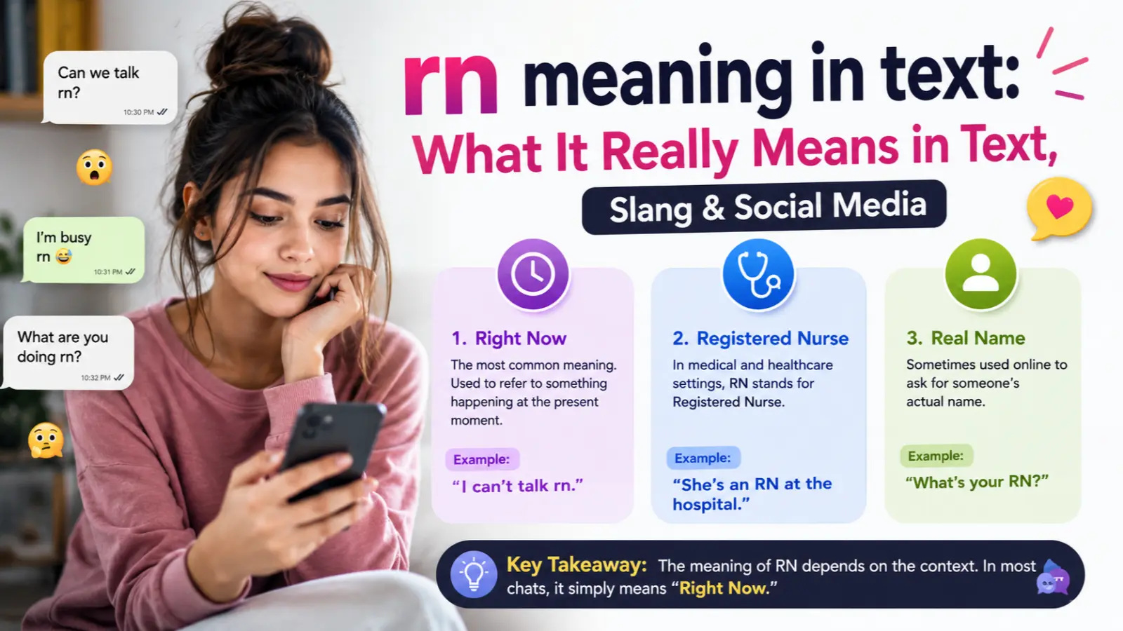 RN Meaning in Text