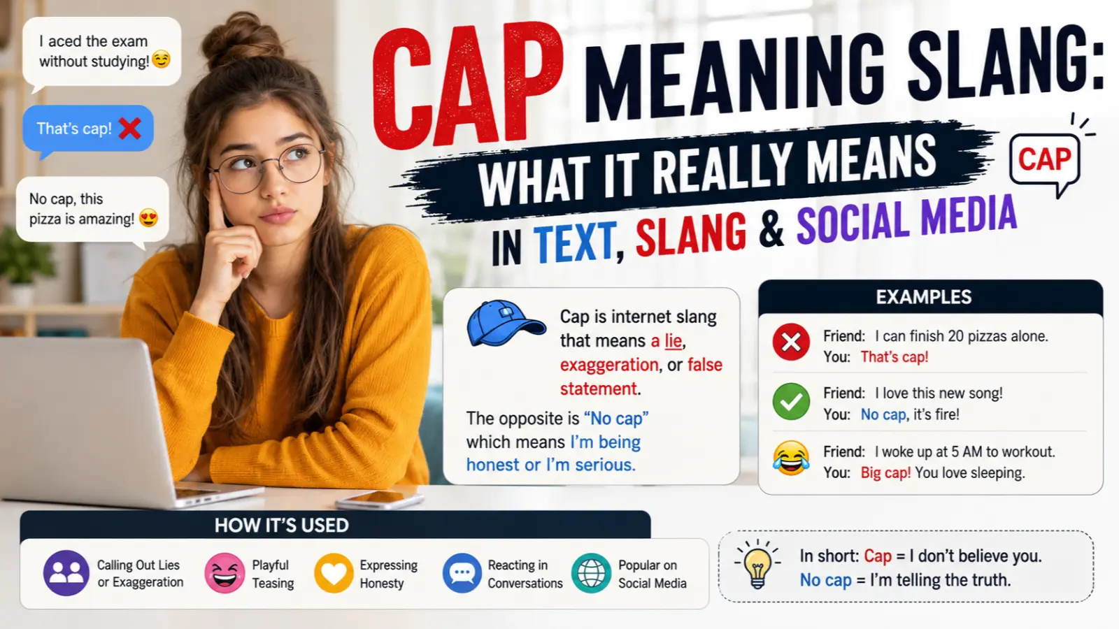 Cap Meaning Slang