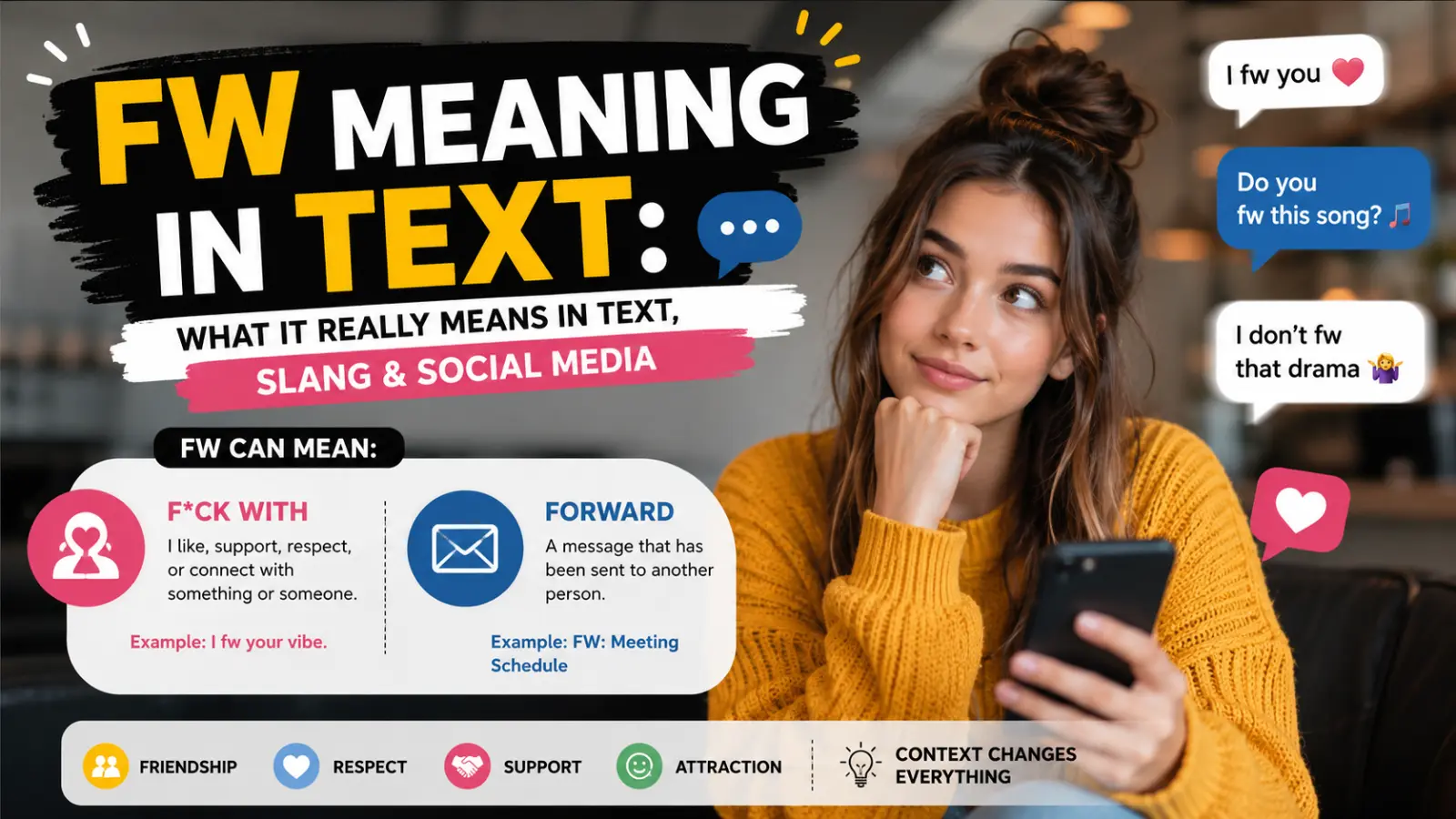 FW Meaning in Text