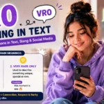 Vro Meaning in Text
