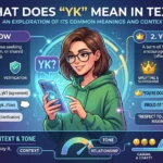 YK Meaning in Text