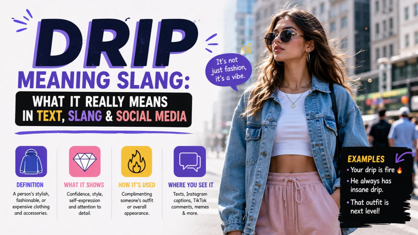 Drip Meaning Slang