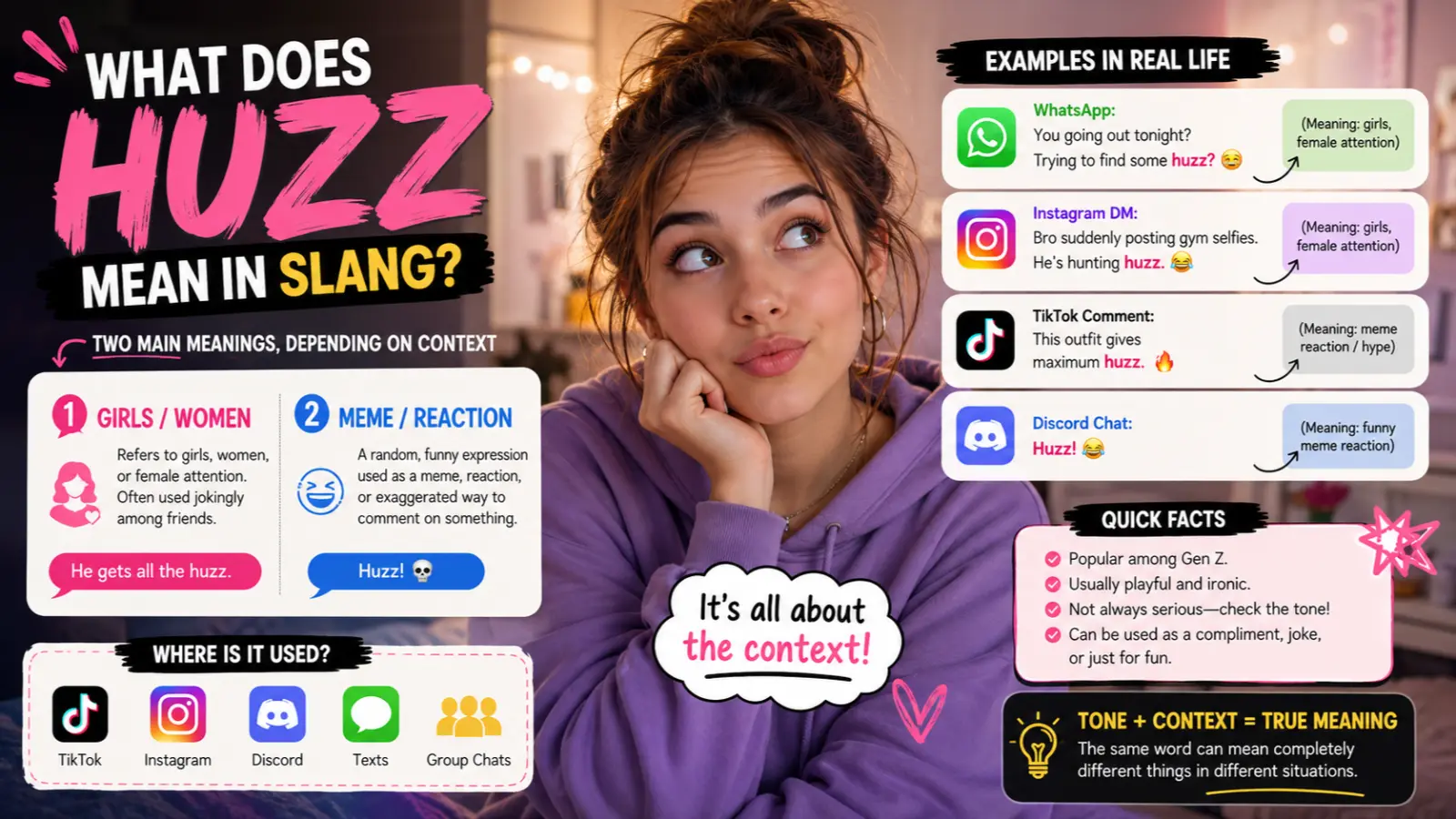 Huzz Mean in Slang