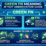 Green FN Meaning in Text