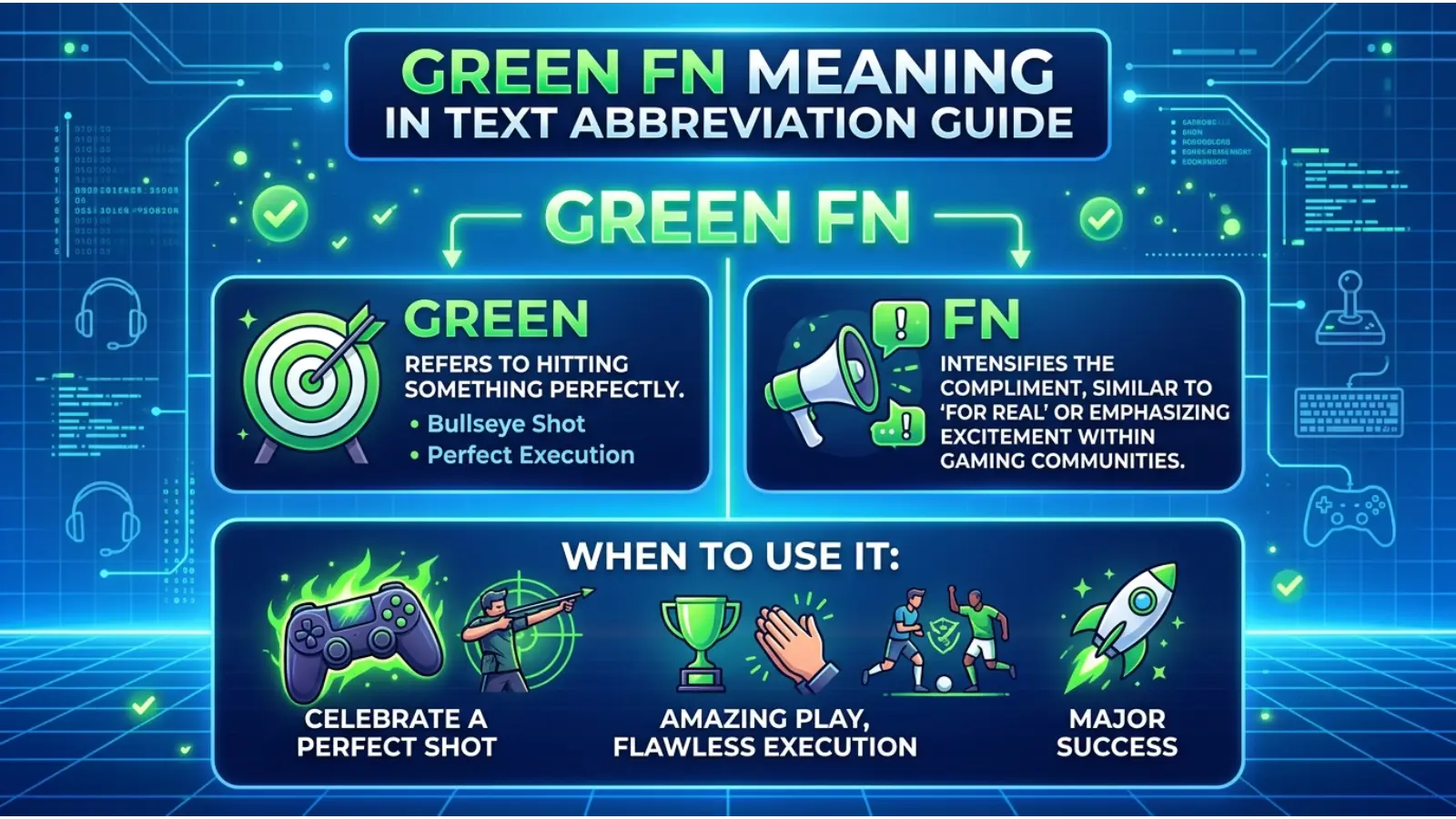 Green FN Meaning in Text