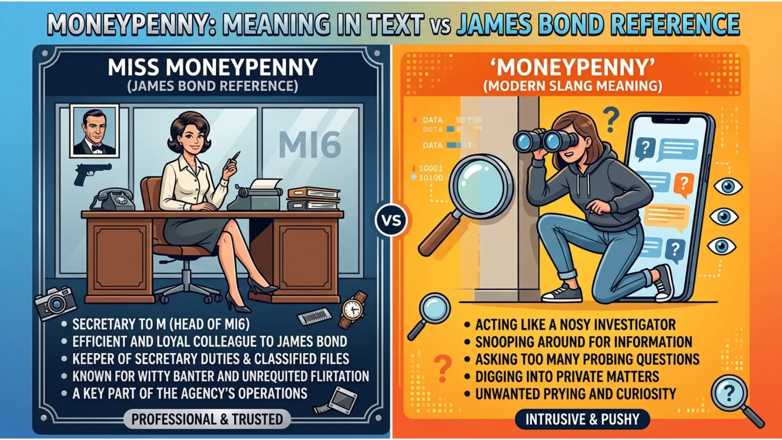 Moneypenny Meaning in Text